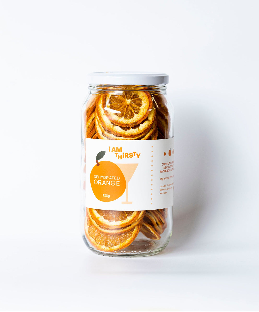 Dehydrated Orange Garnish