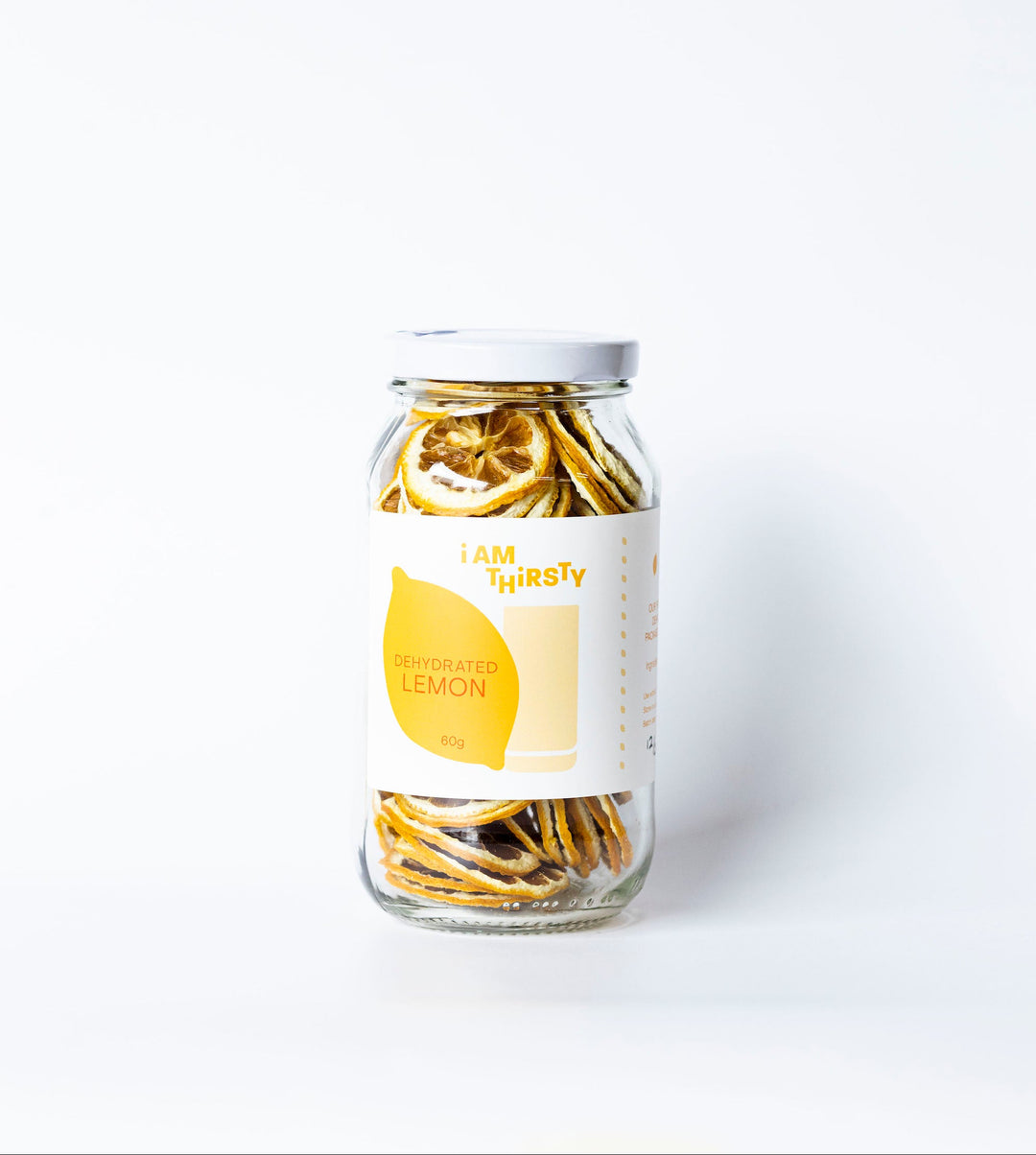 Dehydrated Lemon Garnish